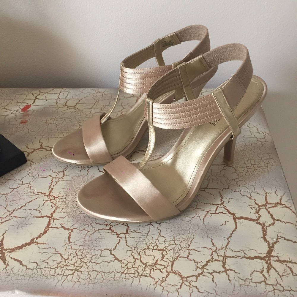 Summer heels - gold ✨